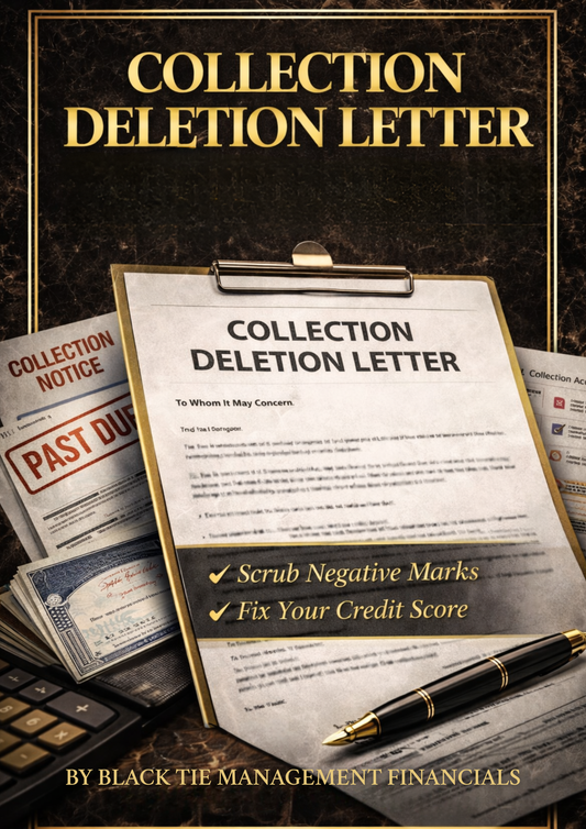 Collection Deletion Letter