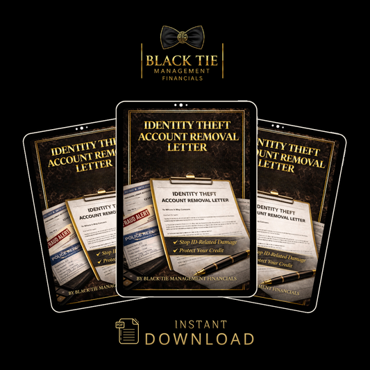 Identity Theft Removal Letter