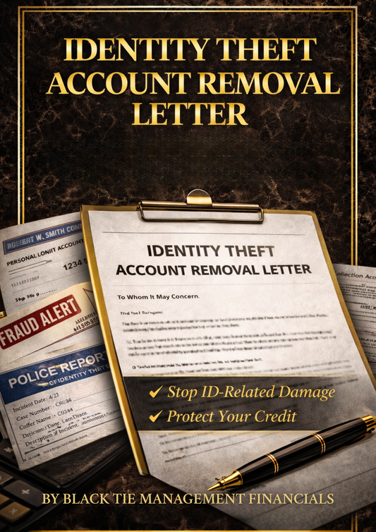 Late Payment Removal Letter